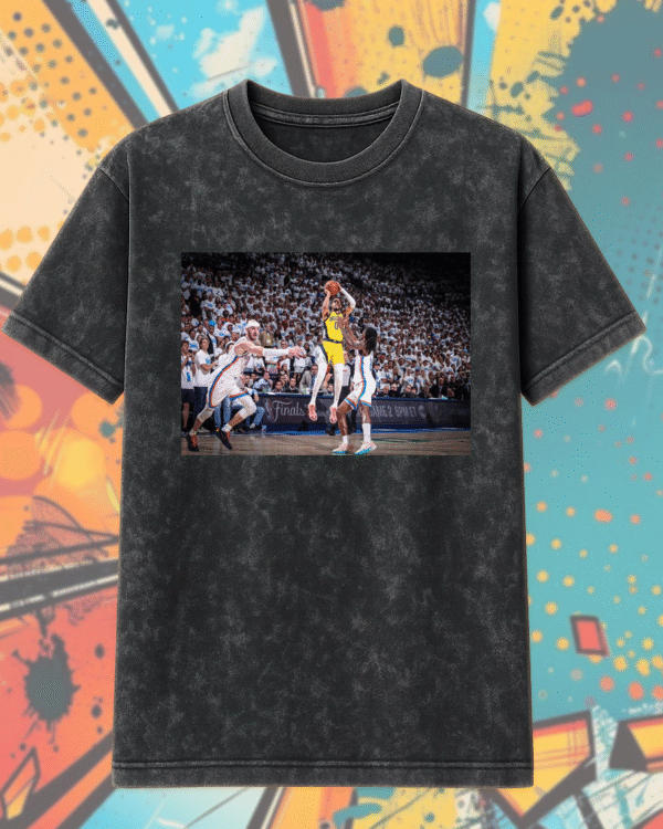 Indiana Pacers Historic Comeback Record NBA Playoffs 2025 Acid Wash T-Shirt & Hoodie