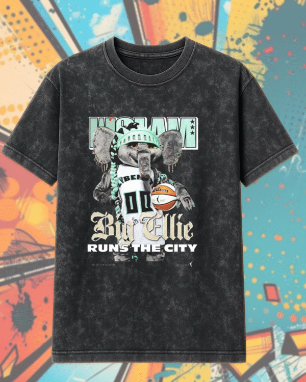 WSLAM 2025 Digital Cover – Big Ellie Runs The City Acid Wash Tee & Hoodie