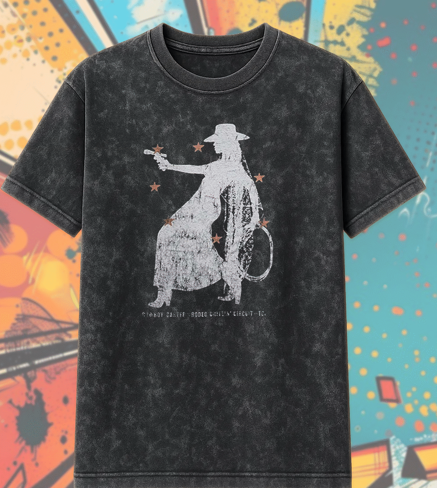 Beyoncé Cowboy Carter 2025 Acid Wash Shirt or Hoodie – Rodeo Chillin London Pop-Up Merch