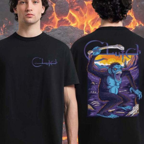 Clutch Ann Arbor Michigan 2025 Tour Shirt – Mazza Ape Two-Sided Unisex T-Shirt, Hoodie, Long Sleeve, Tank Top | June 20 Concert Merch