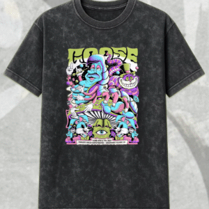 Goose 2025 Acid Wash Shirt or Hoodie – Greenwood Village Colorado Poster Merch (June 6–7 Fiddler’s Green Amphitheatre)
