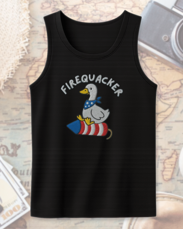 Embroidered Silly Goose 4th of July Shirt – Comfort Colors Patriotic Tee, Hoodie, Tank Top, Sweatshirt, Long Sleeve – USA Gift for Her - Image 8