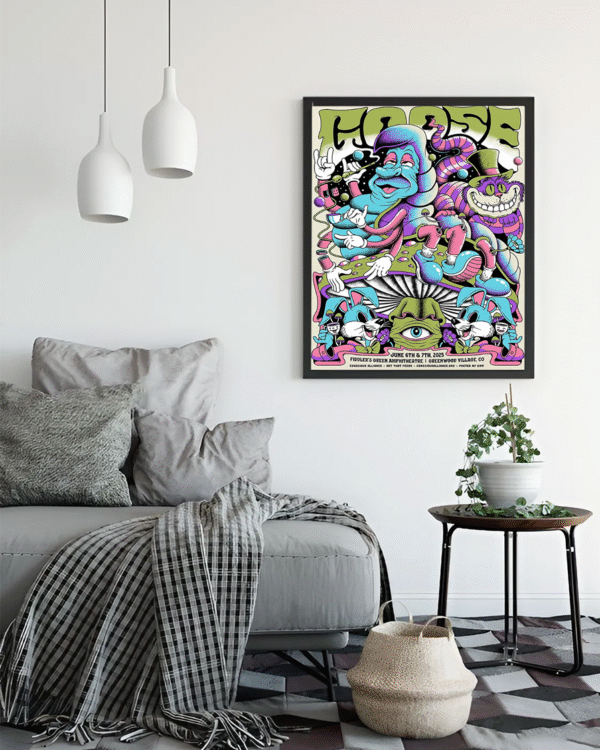 Goose Greenwood Village Colorado 2025 Poster Canvas – Fiddler’s Green Amphitheatre Concert June 6–7 - Image 3