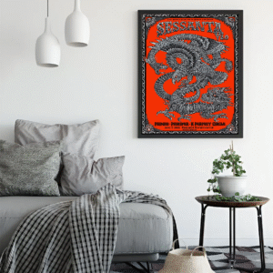 Sessanta V2.0 Maynard James Keenan 61st Birthday Poster – Emek Dragon Canvas Print, June 6 2025 Cascades Amphitheater Decor