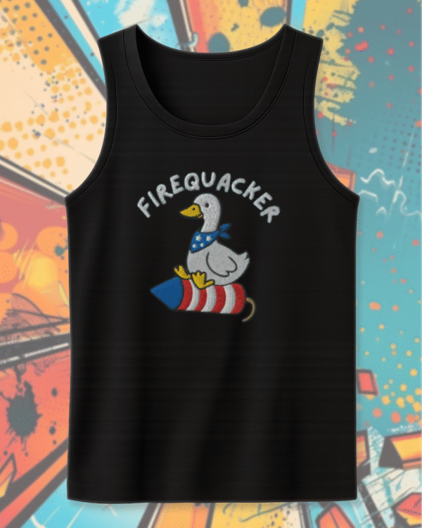 Embroidered Silly Goose 4th of July Shirt – Comfort Colors Patriotic Tee, Hoodie, Tank Top, Sweatshirt, Long Sleeve – USA Gift for Her - Image 7