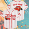Custom Lightning McQueen Hawaiian Shirt & Shorts Set – Personalized Disney Cars Beach Outfit, Family Matching Vacation Clothes