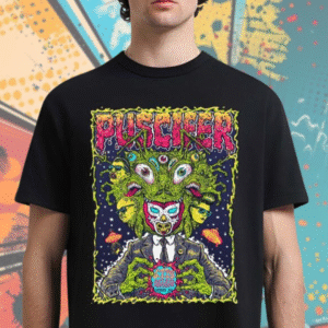 Puscifer Sessanta V2.0 Auburn Washington 2025 Concert Poster T-Shirt – White River Amphitheatre, June 7, 2025