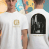Queens of the Stone Age Alive in the Catacombs Photo Shirt – QOTSA Two-Sided White Band T-Shirt