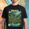 Primus Auburn, Washington 2025 Concert Poster T-Shirt – White River Amphitheatre June 7, 2025 – Classic Band T-Shirt