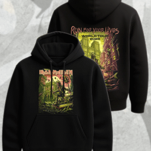 Iron Maiden Run For Your Lives World Tour 2025 – Wrathchild & Murders In The Rue Morgue Two-Sided Shirt, Hoodie, Long Sleeve, Tank Top