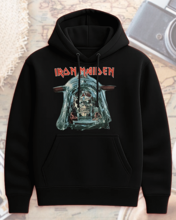 Iron Maiden Aces High 2003 World Tour – Vintage T-Shirt / Hoodie / Sweatshirt / Long Sleeve / Tank Top - Image 4