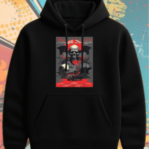 Avenged Sevenfold Europe Tour 2025 Shirt or Hoodie – Burning Car Poster Art with Summer Tour Dates