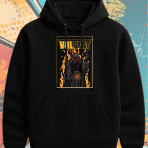 Volbeat x Metal Hammer Issue 401 Hoodie – Exclusive Fire Reaper Graphic, Heavy Metal Band Merch