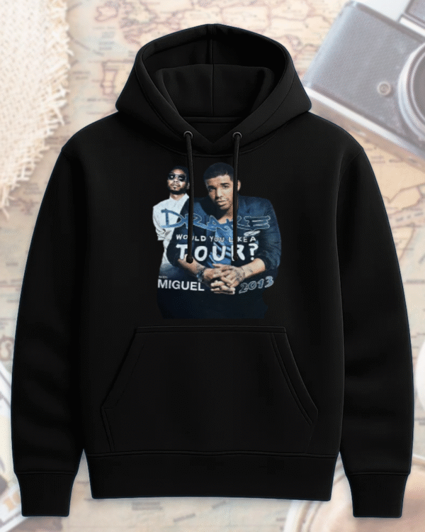 Drake x Miguel “Would You Like A Tour?” 2013 Vintage Rap Shirt – T-Shirt / Hoodie / Sweatshirt / Long Sleeve / Tank Top - Image 5