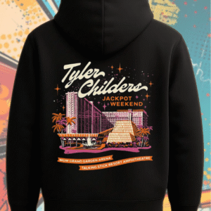 Tyler Childers Las Vegas 2025 Two-Sided Hoodie – MGM Grand Garden Arena June 7 Concert Merch (Unisex)