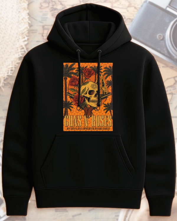 Guns N’ Roses Bahrain 2025 – Unisex T-Shirt / Hoodie / Sweatshirt / Long Sleeve / Tank Top (Al Dana Amphitheatre – May 20) - Image 2