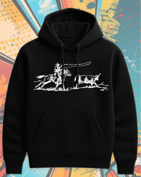 Cowboy Roping Western Graphic Shirt – T-Shirt, Hoodie, Sweatshirt, Long Sleeve & Tank Top | Country Rodeo Comfort Colors Style - Image 5