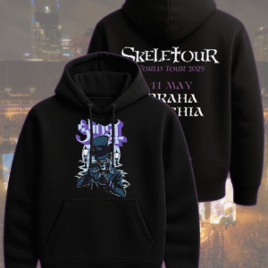 Ghost Skeletour World Tour 2025 – Two-Sided T-Shirt, Hoodie, Sweatshirt, Long Sleeve, Tank Top | Praha Czechia May 11 Exclusive Pop-Up Shop