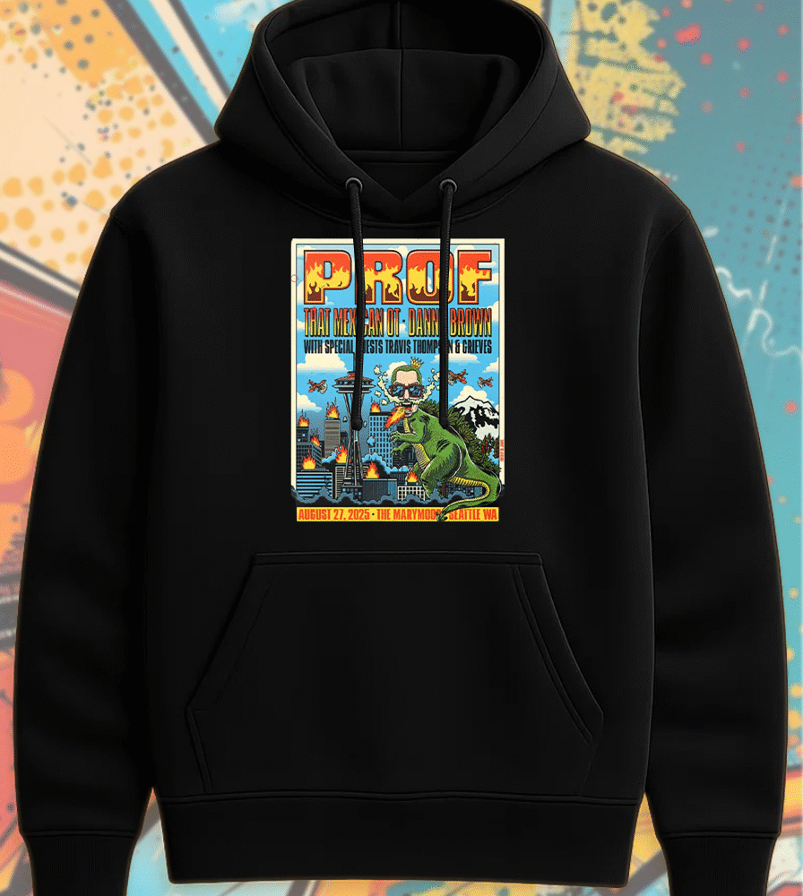 PROF 2025 Seattle Concert Merch – Marymoor Park T-Shirt, Hoodie, Tank Top, Sweatshirt & Long Sleeve