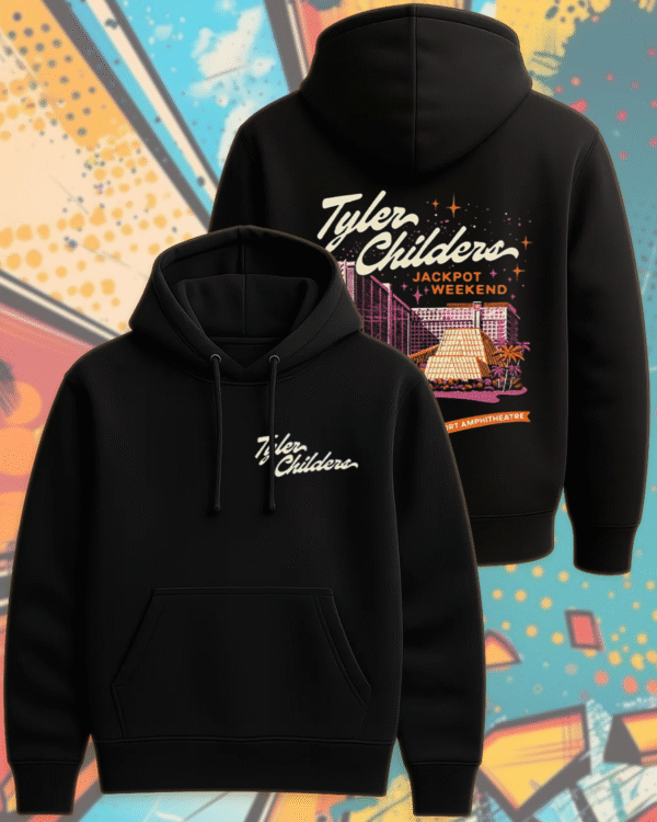 Tyler Childers Las Vegas 2025 Two-Sided Hoodie – MGM Grand Garden Arena June 7 Concert Merch (Unisex)