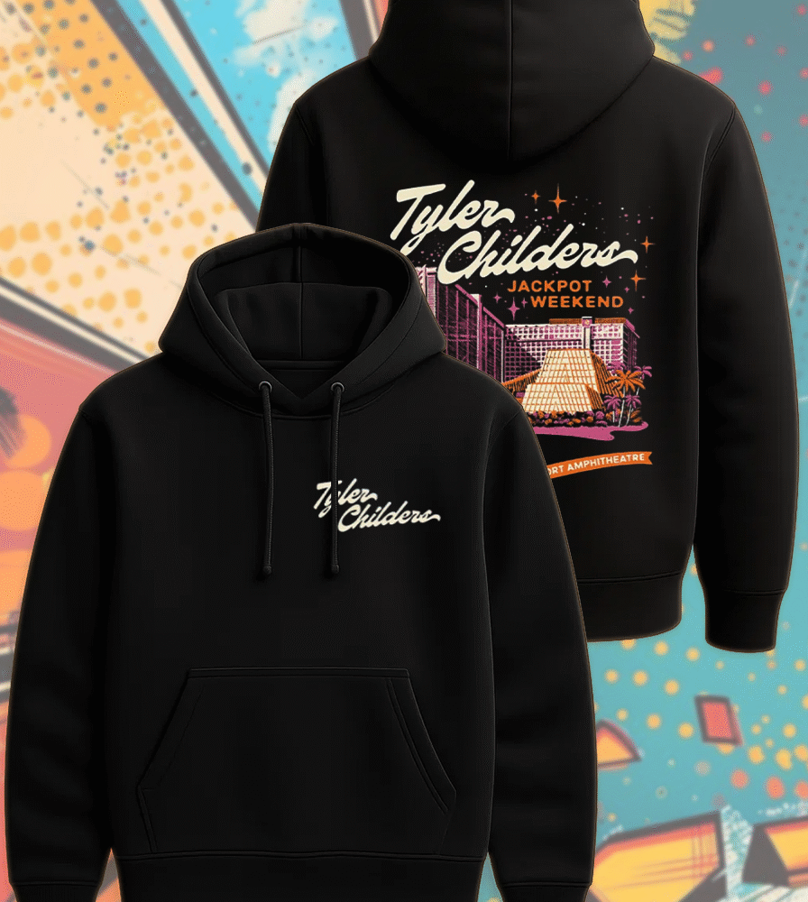 Tyler Childers Las Vegas 2025 Two-Sided Hoodie – MGM Grand Garden Arena June 7 Concert Merch (Unisex)