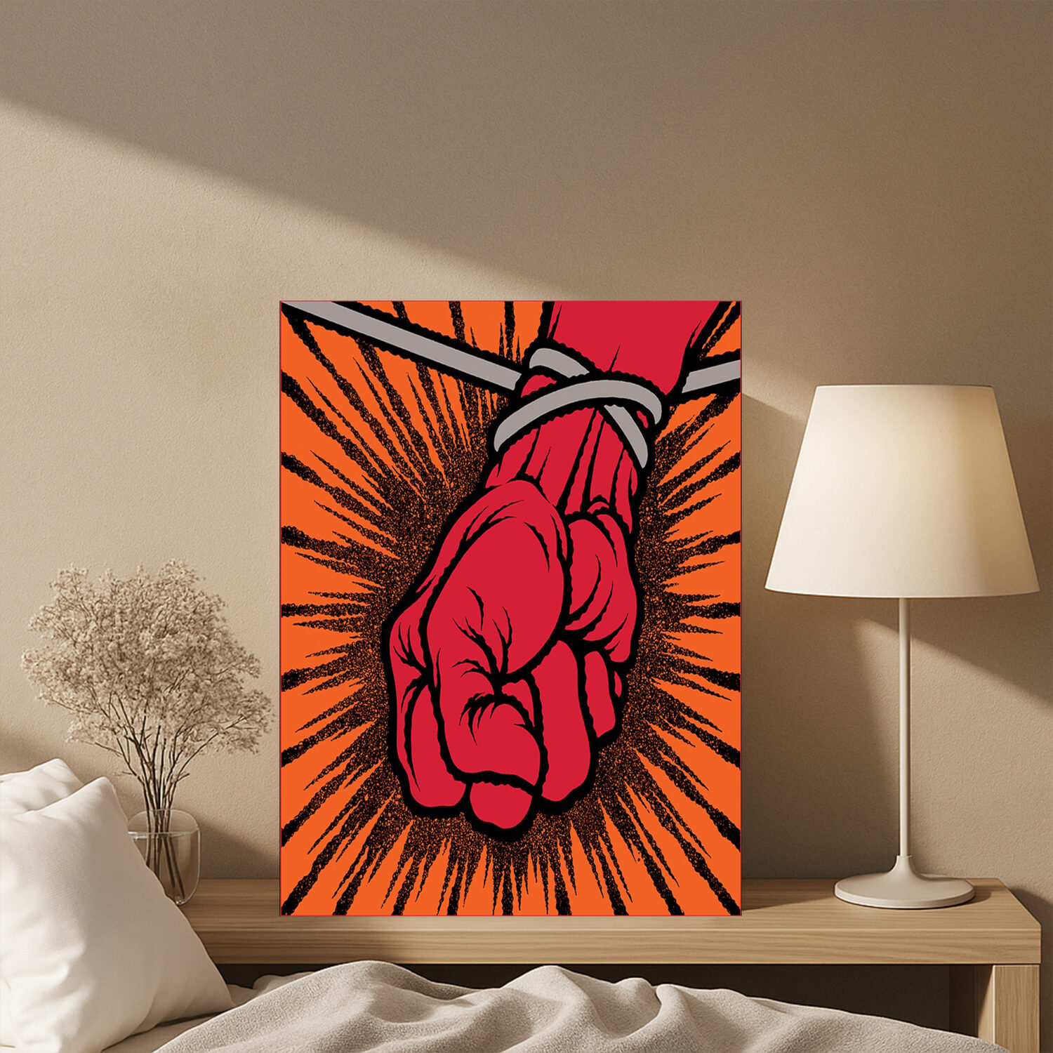 Metallica St. Anger Canvas – Limited Edition 22nd Anniversary Wall Poster
