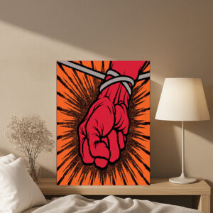 Metallica St. Anger Canvas – Limited Edition 22nd Anniversary Wall Poster