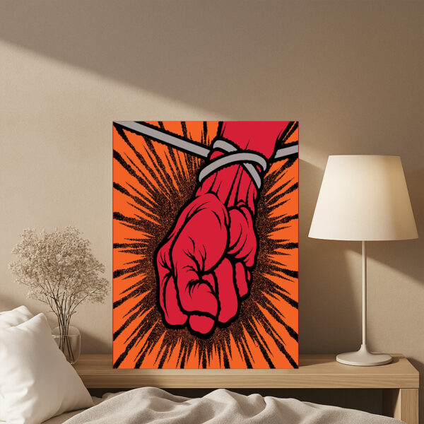 Metallica St. Anger Canvas – Limited Edition 22nd Anniversary Wall Poster