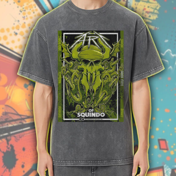 Metallica Acid Wash T-Shirt – 104 Seasons Exhibit Bay Area June 21 2025 – Vintage Squindo Art Drop - Image 5