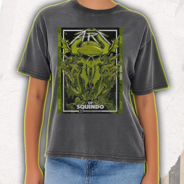 Metallica Acid Wash T-Shirt – 104 Seasons Exhibit Bay Area June 21 2025 – Vintage Squindo Art Drop - Image 4