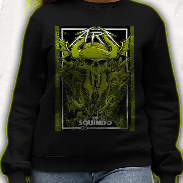 Metallica 104 Seasons Exhibit Sweatshirt – Bay Area June 21 2025 – The Art of Squindo Limited Drop - Image 4