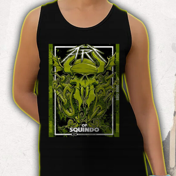 Metallica 104 Seasons Exhibit Tank Top – The Art of Squindo Bay Area Drop – June 21 2025 Event Merch - Image 5