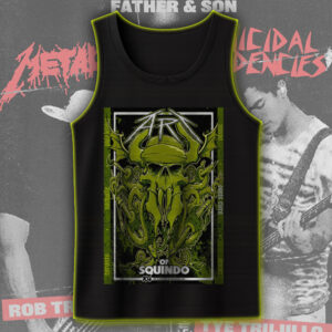 Metallica 104 Seasons Exhibit Tank Top – The Art of Squindo Bay Area Drop – June 21 2025 Event Merch