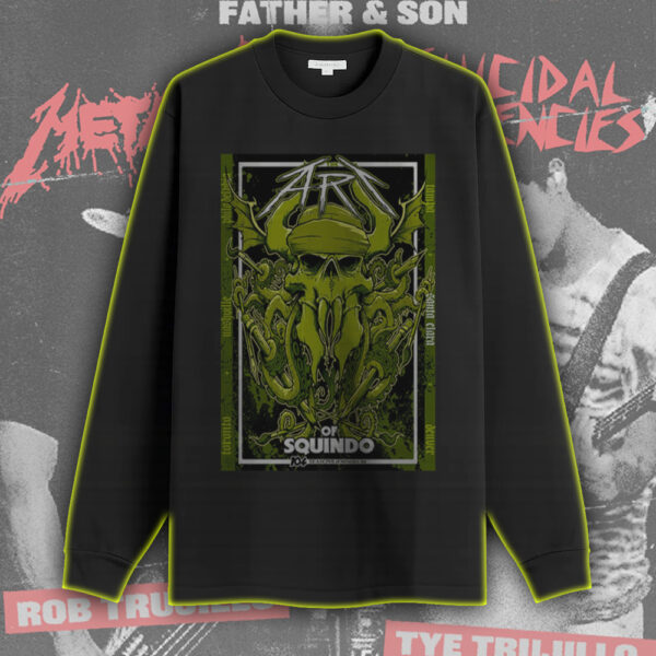 Metallica 104 Seasons Limited Long Sleeve – The Art of Squindo Exhibit – Bay Area CA June 21 2025