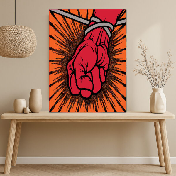 Metallica St. Anger Canvas – Limited Edition 22nd Anniversary Wall Poster