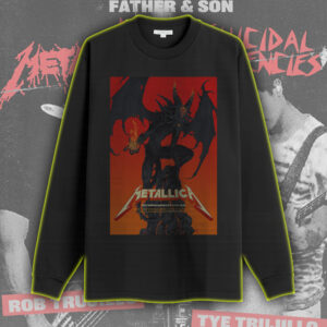 Metallica Long Sleeve Shirt – M72 North American Tour – 2025 Demon of Fire Design – Collector’s Edition – T-Shirt, Hoodie, Tank Top, Sweatshirt