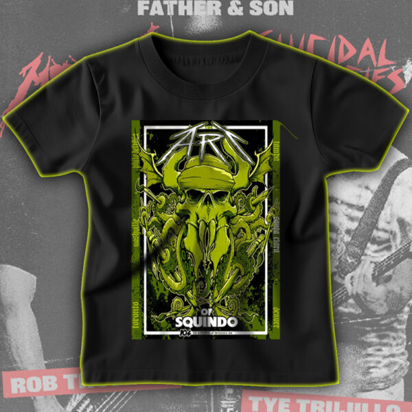 Metallica Squindo Art Exhibit Tee – Bay Area June 21 2025 – 104 Seasons Tour Collection T-Shirt