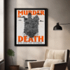 Murder By Death Minneapolis 2025 Poster – Laura Jane Grace First Avenue Concert Canvas Print
