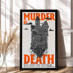 Murder By Death Minneapolis 2025 Poster – Laura Jane Grace First Avenue Concert Canvas Print