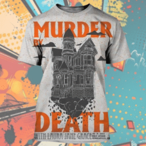 Murder By Death x Laura Jane Grace Minneapolis 2025 Tour Shirt – All Over Print Unisex Tee