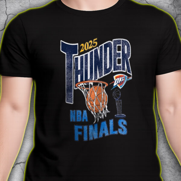 OKC Thunder 2025 NBA Finals T-Shirt – At Paycom Center Oklahoma City OK - Image 5