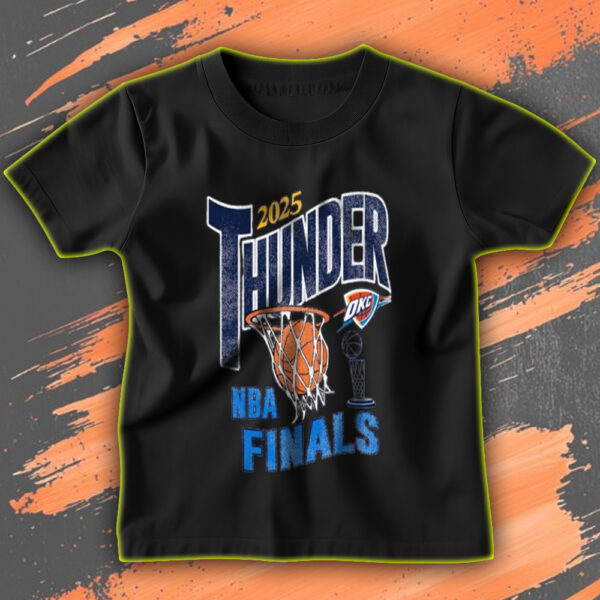 OKC Thunder 2025 NBA Finals T-Shirt – At Paycom Center Oklahoma City OK