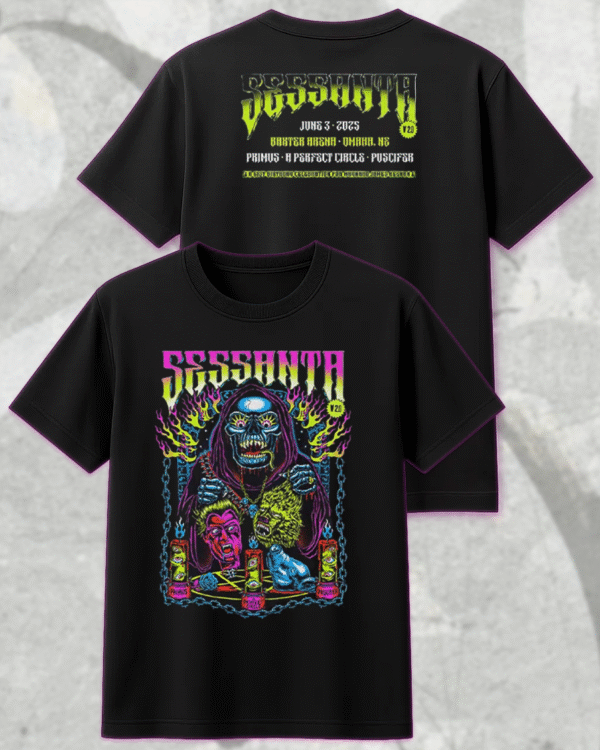 Sessanta Omaha Nebraska 2025 Concert T-Shirt, Hoodie, Long Sleeve, Sweatshirt & Tank Top – Two-Sided Tour Merch (June 3 | Baxter Arena)