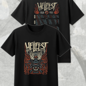 Hellfest 2025 Savage Tiger Shirt or Hoodie – Clisson France June 19–22 Lineup Two-Sided Tour Merch