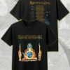 Iron Maiden Run For Your Lives 2025 Shirt or Hoodie – Seventh Son Retro Clairvoyant Tour Dates Two-Sided Merch