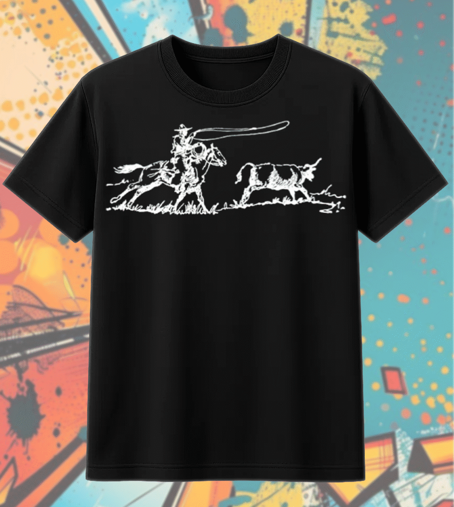 Cowboy Roping Western Graphic Shirt – T-Shirt, Hoodie, Sweatshirt, Long Sleeve & Tank Top | Country Rodeo Comfort Colors Style