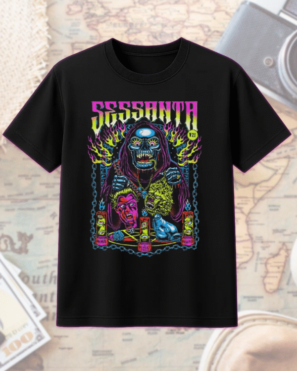 Sessanta Omaha Nebraska 2025 Concert T-Shirt, Hoodie, Long Sleeve, Sweatshirt & Tank Top – Two-Sided Tour Merch (June 3 | Baxter Arena) - Image 2