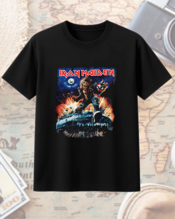 Iron Maiden Run For Your Lives World Tour 2025 Budapest T-Shirt, Hoodie, Long Sleeve, Sweatshirt & Tank Top – Two-Sided Merch (May 27–28 | Budapest Arena) - Image 2
