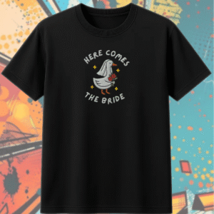 Embroidered Silly Goose Bride Shirt – Funny Bride To Be Wedding Shirt – Embroidered Tee, Hoodie, Tank, Long Sleeve, Sweatshirt