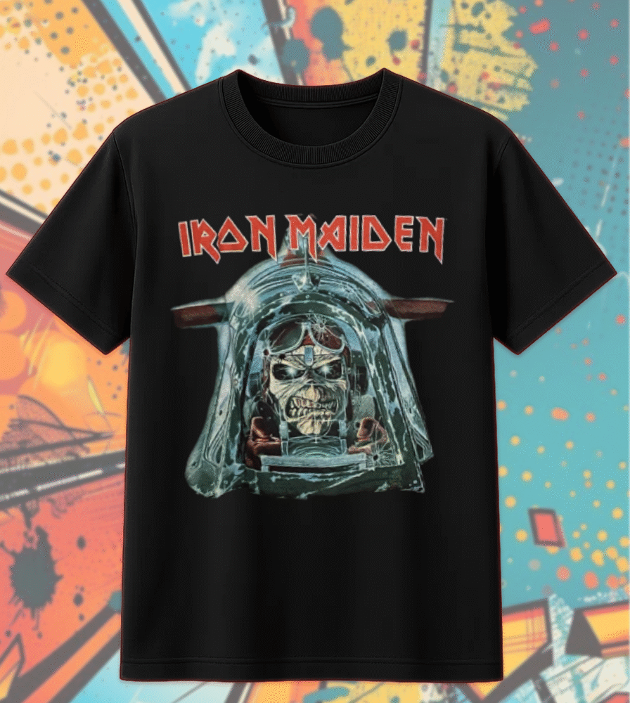 Iron Maiden Aces High 2003 World Tour – Vintage T-Shirt / Hoodie / Sweatshirt / Long Sleeve / Tank Top